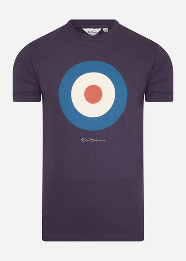 Ben Sherman T-shirts Signature aw target tee - purple