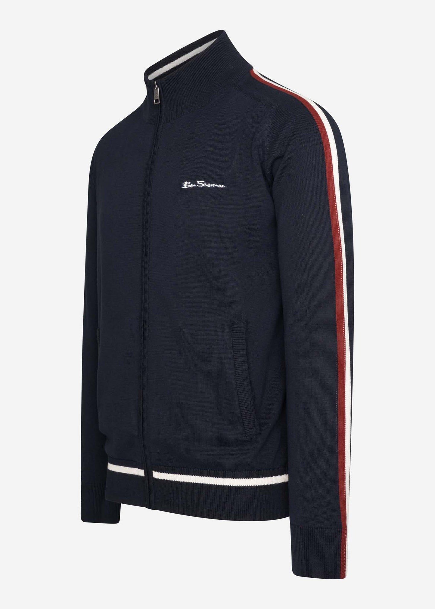 Sports zip thru - dark navy