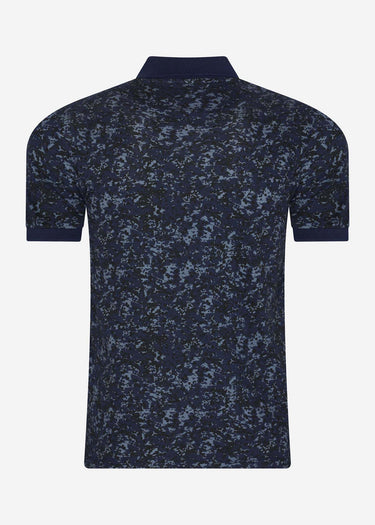 Lyle & Scott Polo's  Earth camo polo shirt - dark navy