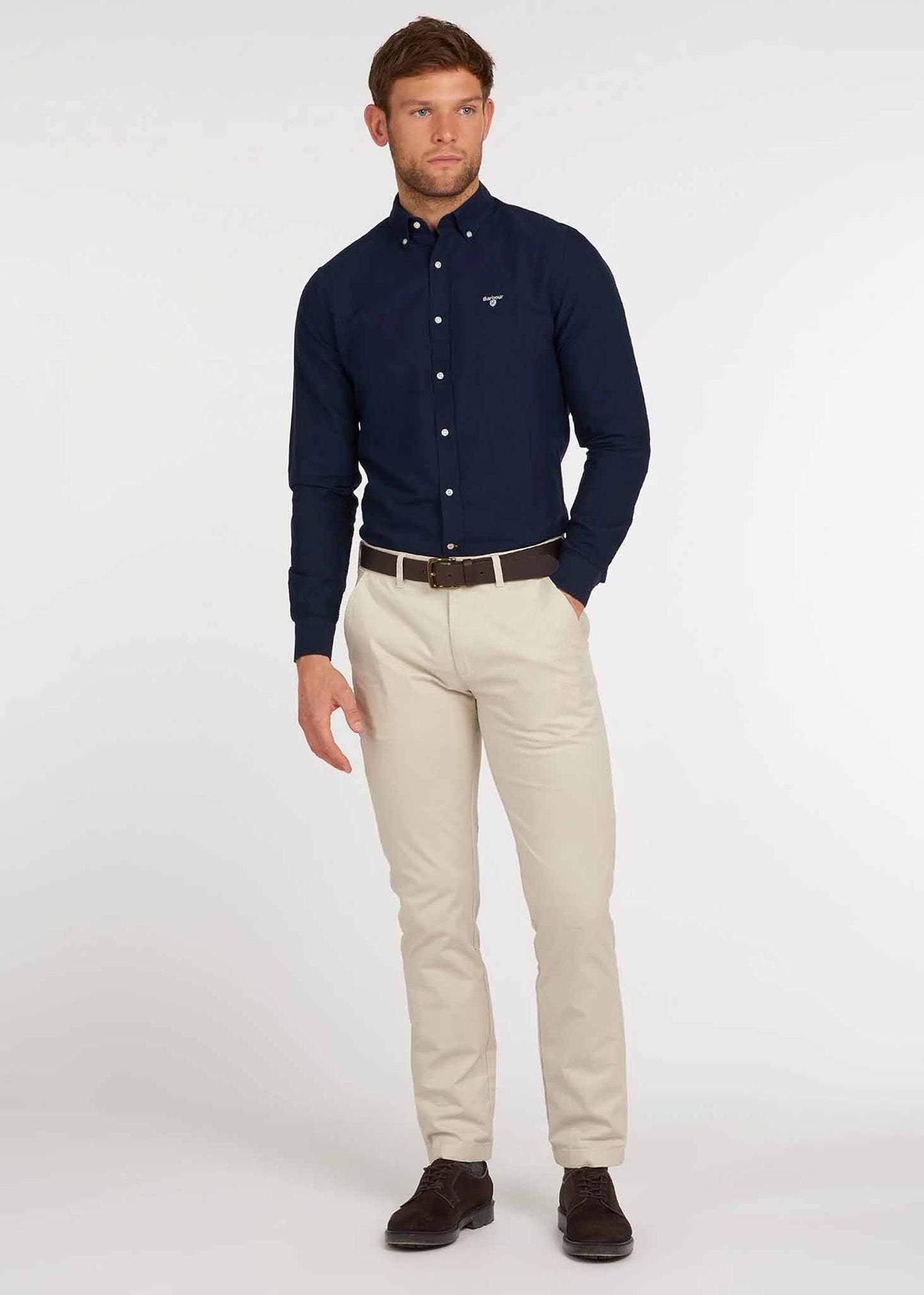 Barbour Overhemden  Oxford 3 tailored shirt - navy 