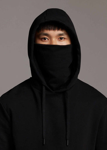 Lyle & Scott Hoodies  Face covered hoodie - jet black