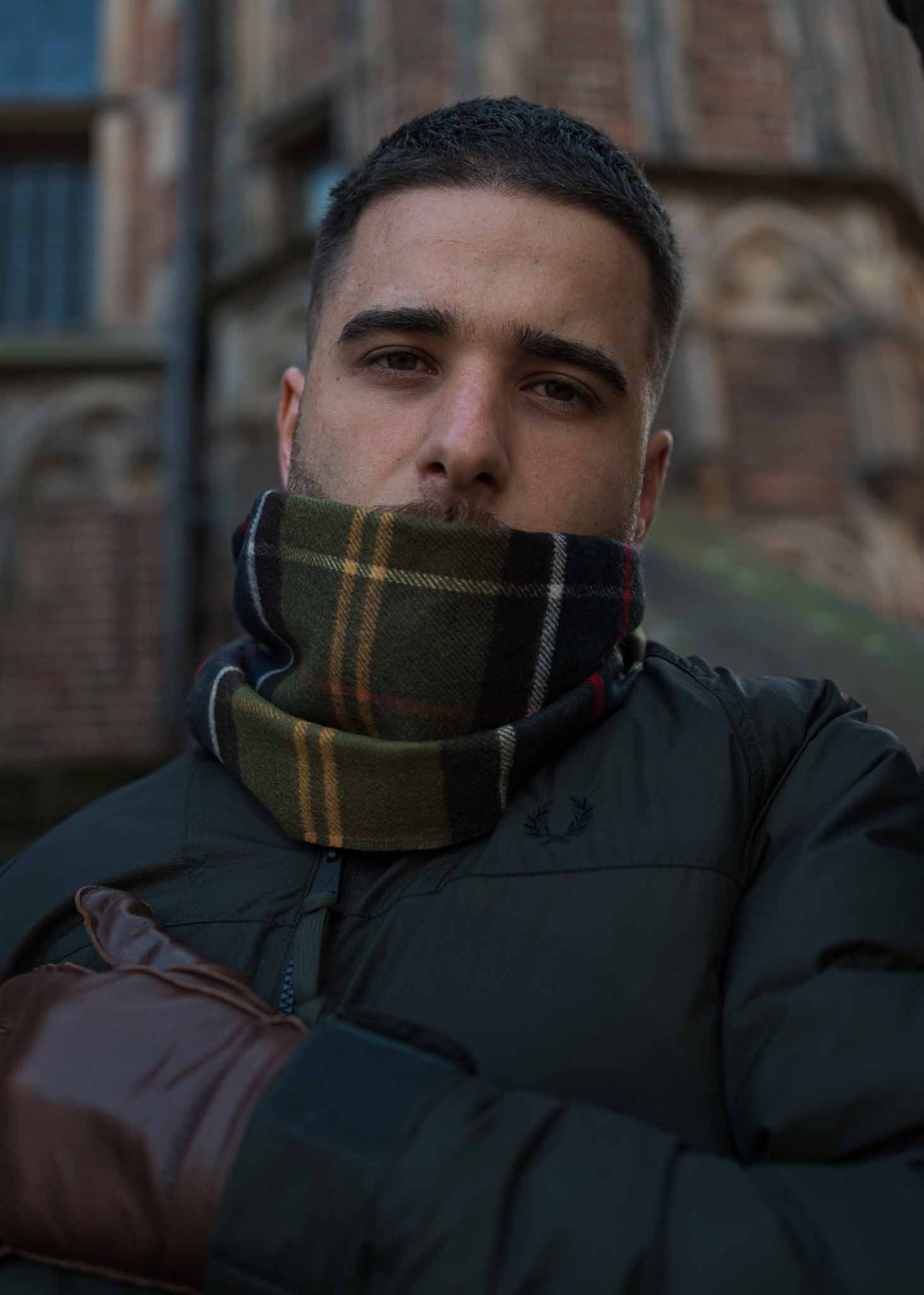 Barbour Sjaals Yaxley tartan scarf - classic tartan
