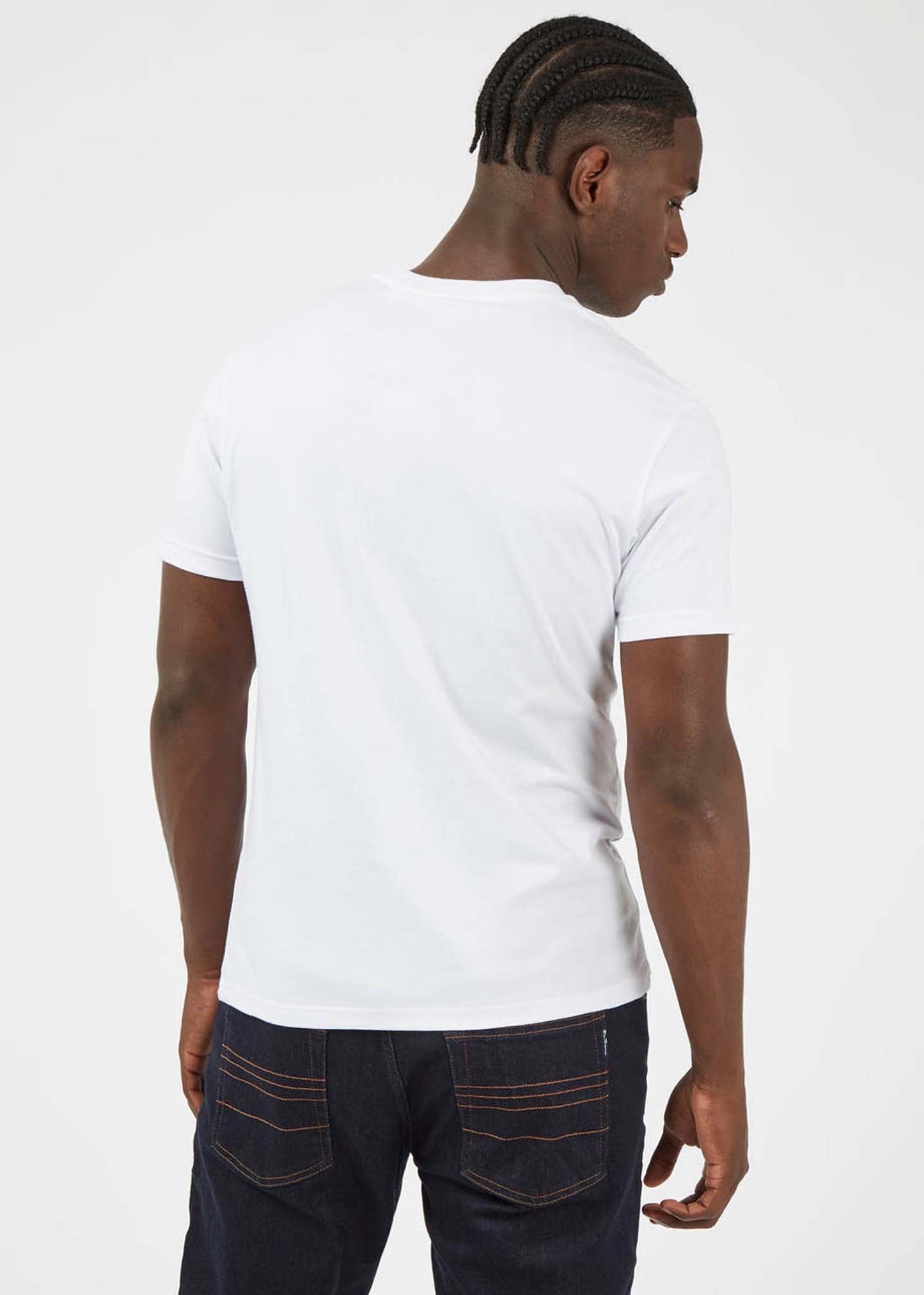 Signature pocket tee - white