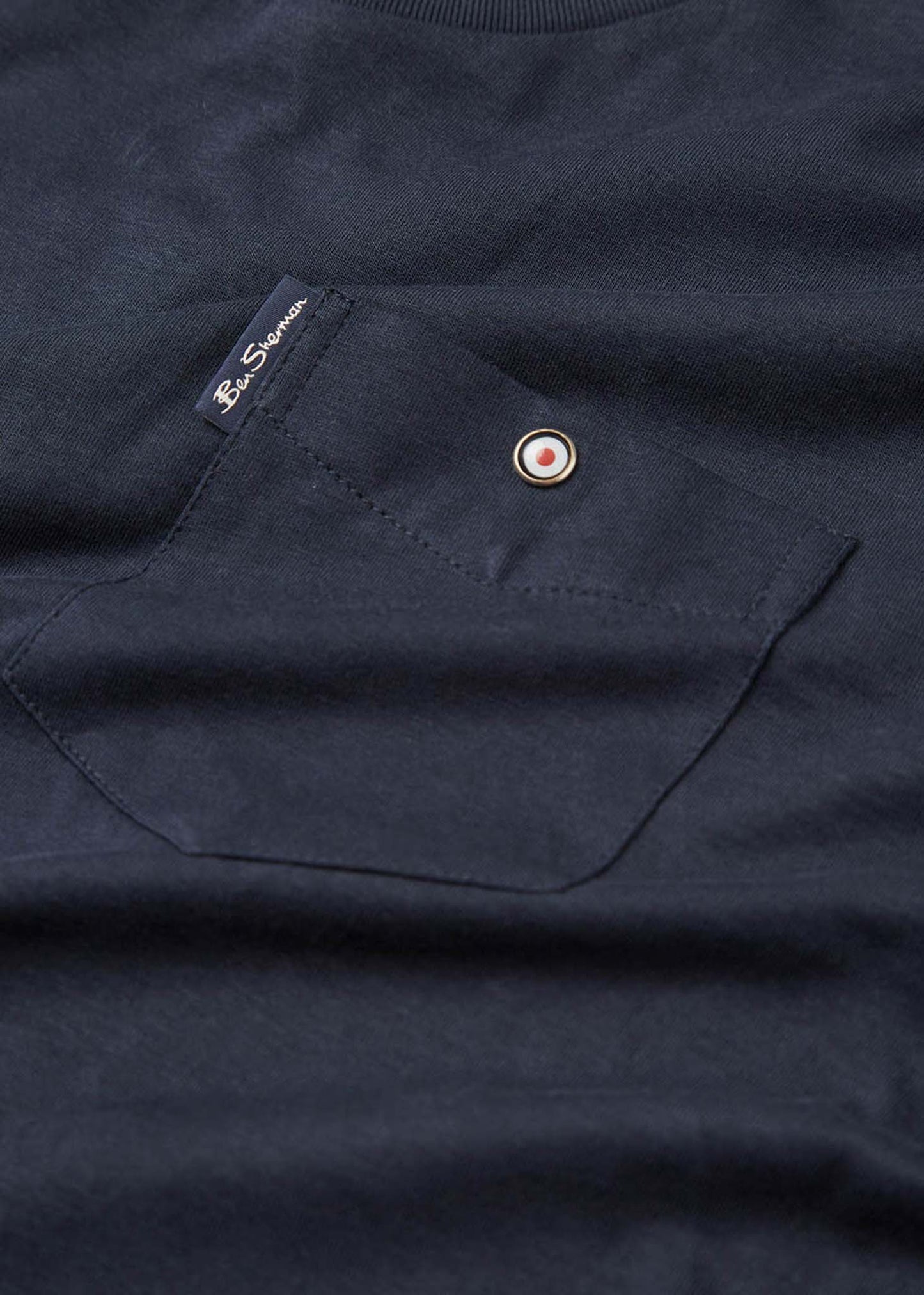 Signature pocket tee - dark navy
