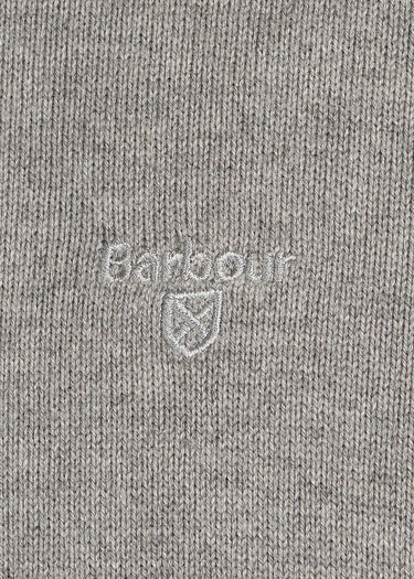 Barbour Truien  Cotton half zip - grey marl