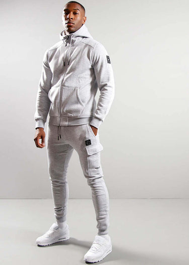 Marshall Artist Joggingbroeken Siren cargo jogger - grey marl