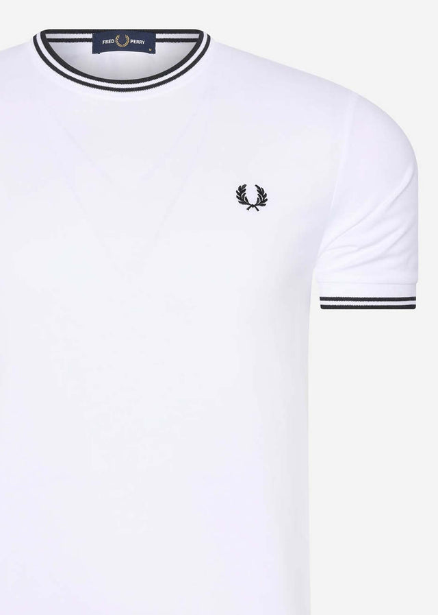 Fred Perry T-shirts Twin tipped t-shirt - white