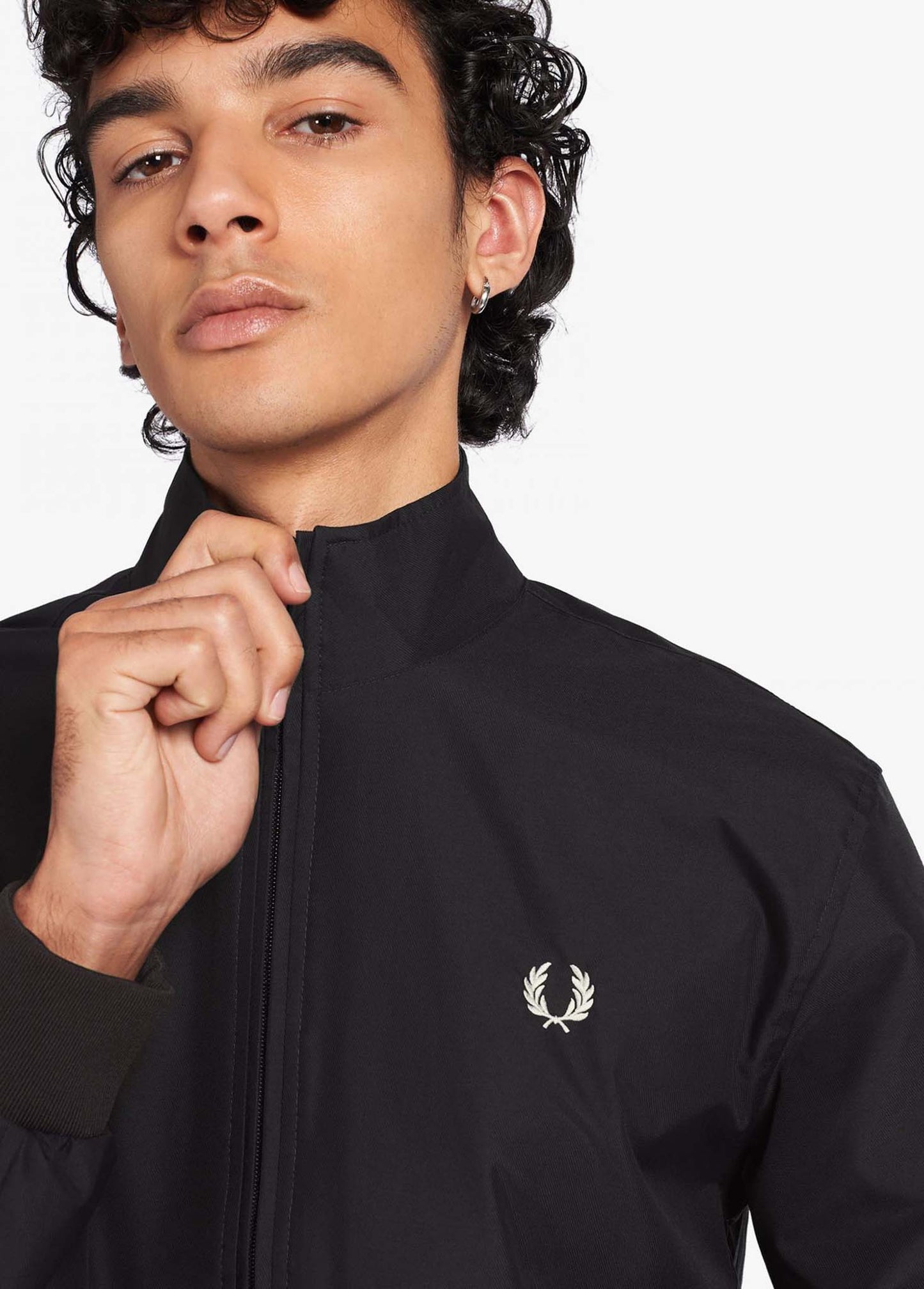 Fred Perry Jassen  Brentham jacket - black 