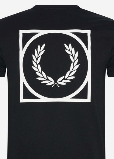 Fred Perry T-shirts Graphic print t-shirt - black