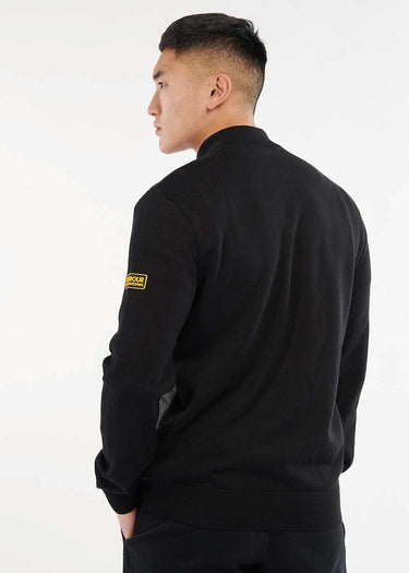 Barbour International Vesten Legacy baffle zip thru - black