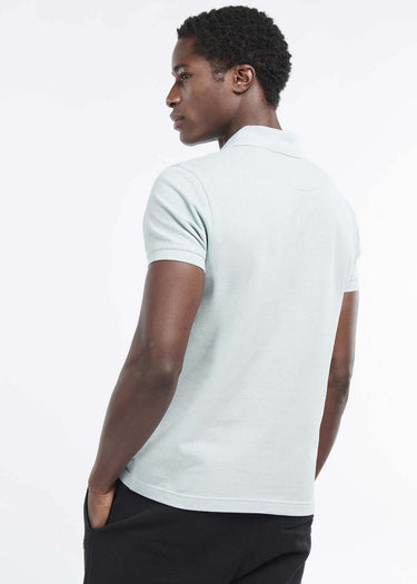 Barbour International Polo's  Essential polo - pastel spruce