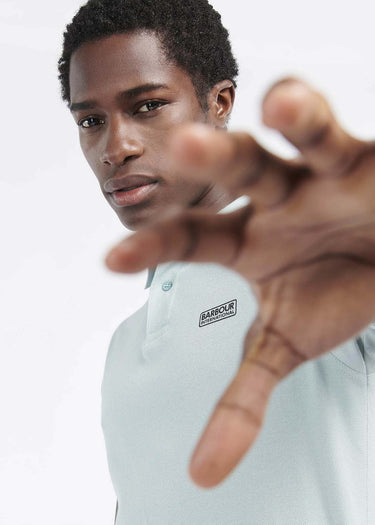 Barbour International Polo's  Essential polo - pastel spruce