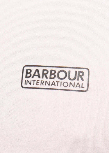 Barbour International T-shirts Small logo tee - pink cinder
