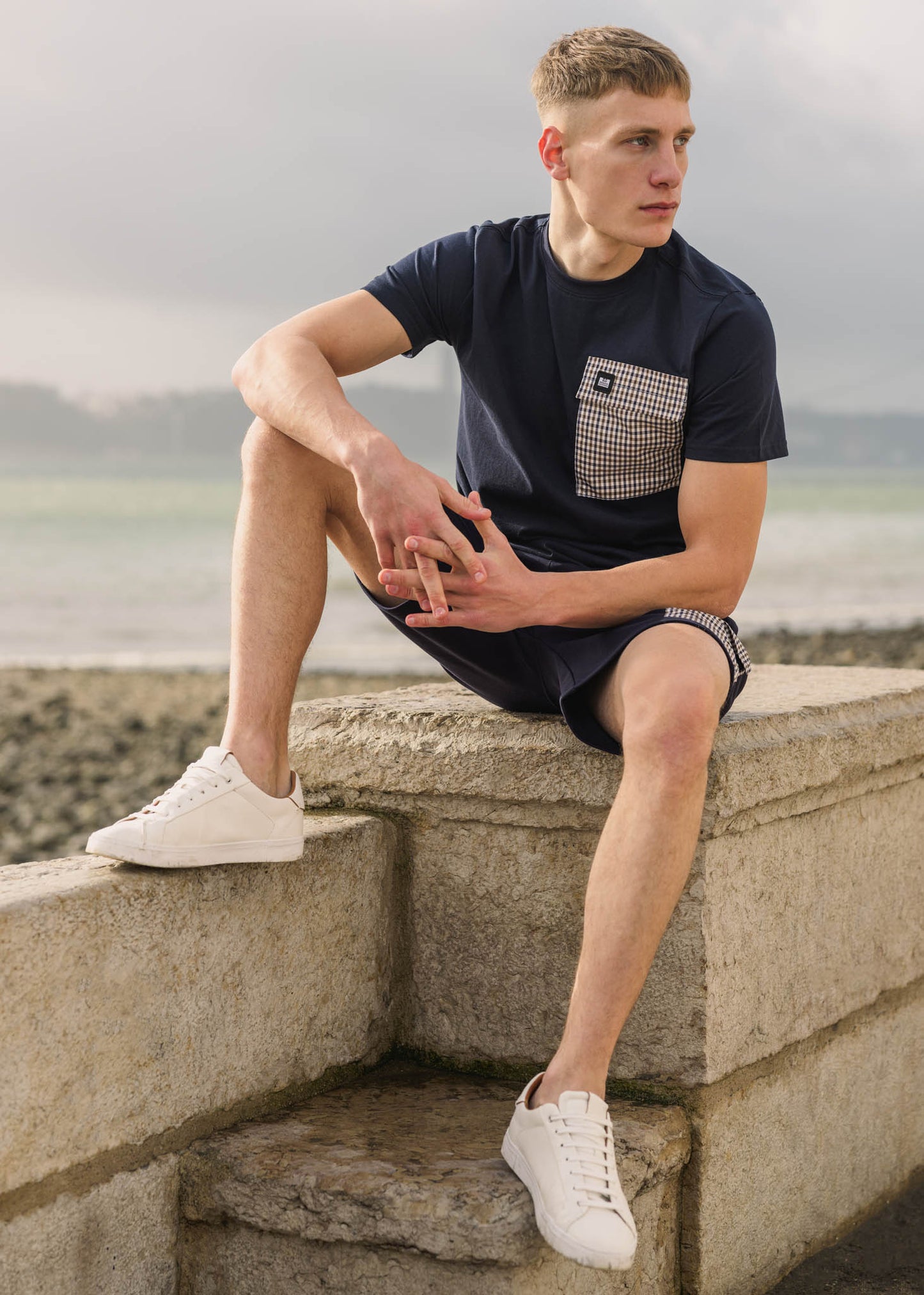 Weekend Offender T-shirts Gorman - navy