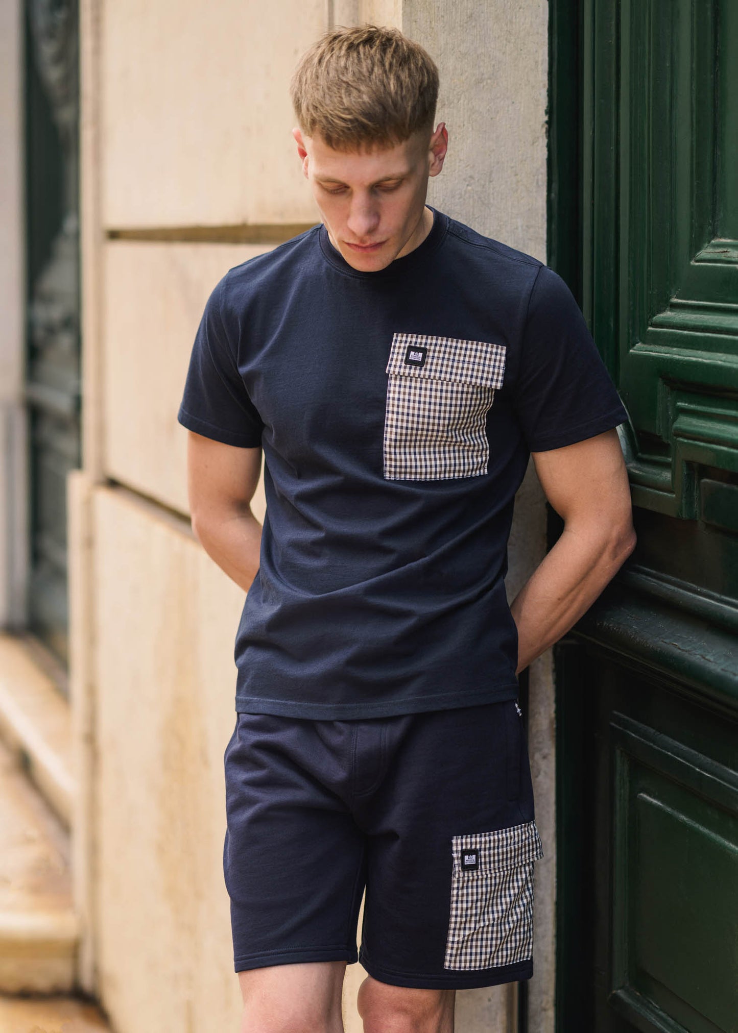 Weekend Offender T-shirts Gorman - navy