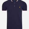 Lyle & Scott Polo's Tipped polo - navy white