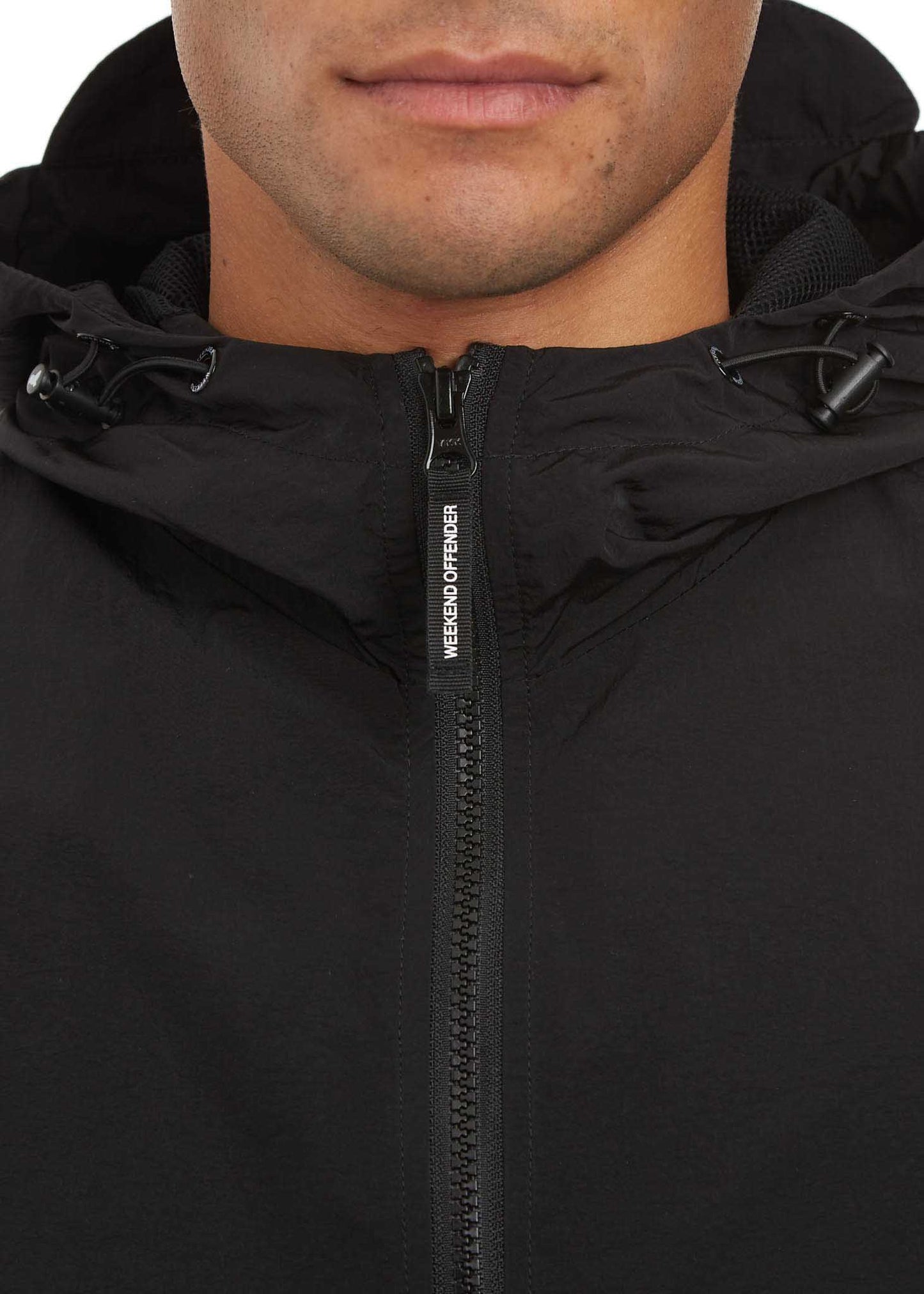 weekend offender jas zwart
