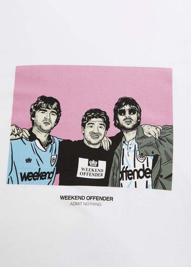 Weekend Offender T-shirts  Diego tee - white