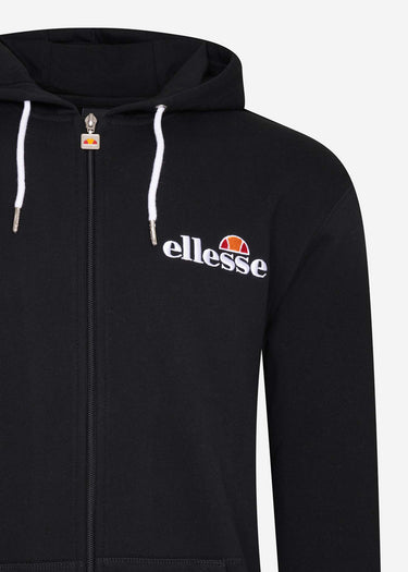 Ellesse Vesten  Briero fz hoody - black