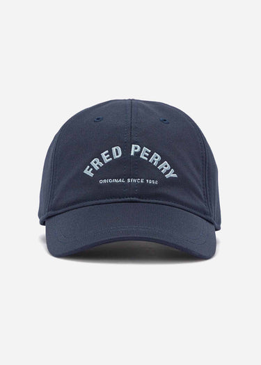 Fred Perry Caps Arch branded tricot cap - dark airforce
