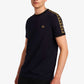 Fred Perry T-shirts  Gold taped ringer t-shirt - navy 