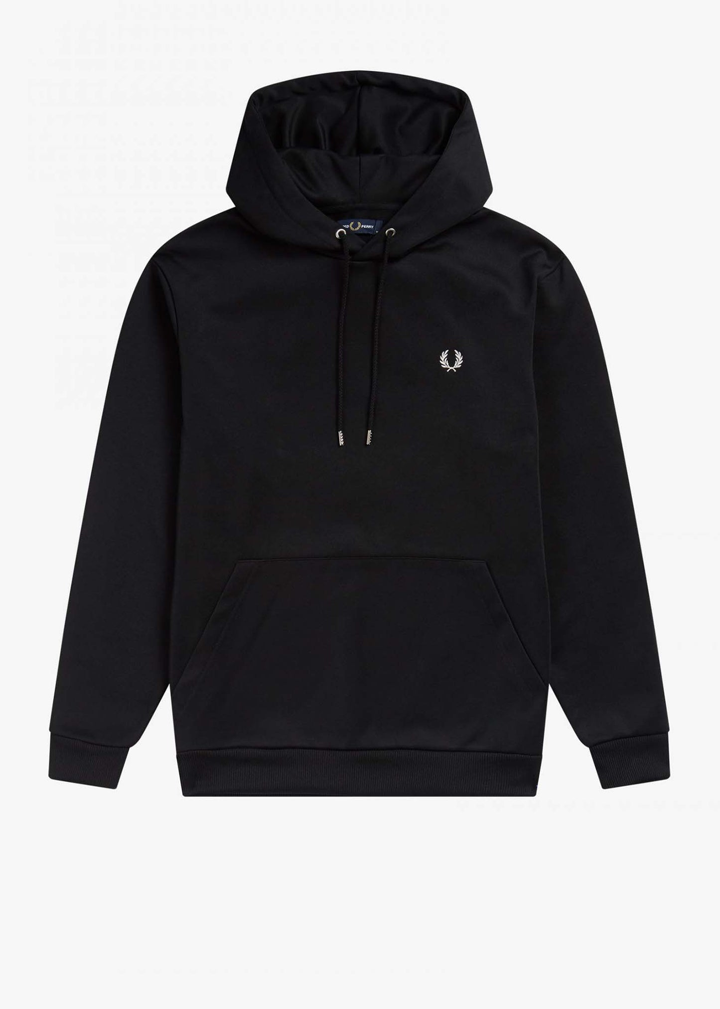 Fred Perry hoodie back print zwart trui