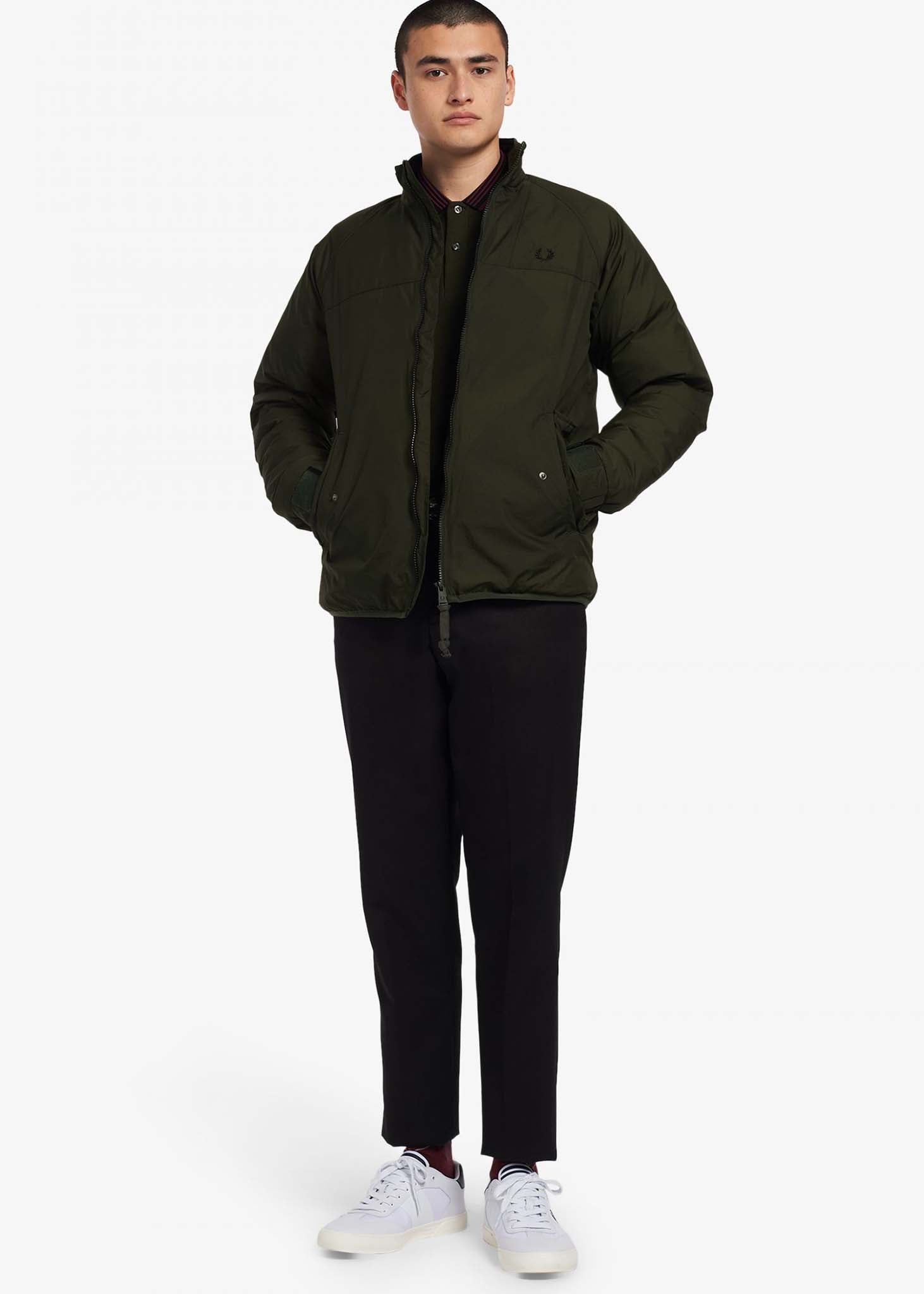 Fred Perry Jassen  Insulated zip-through jacket - hunting green 