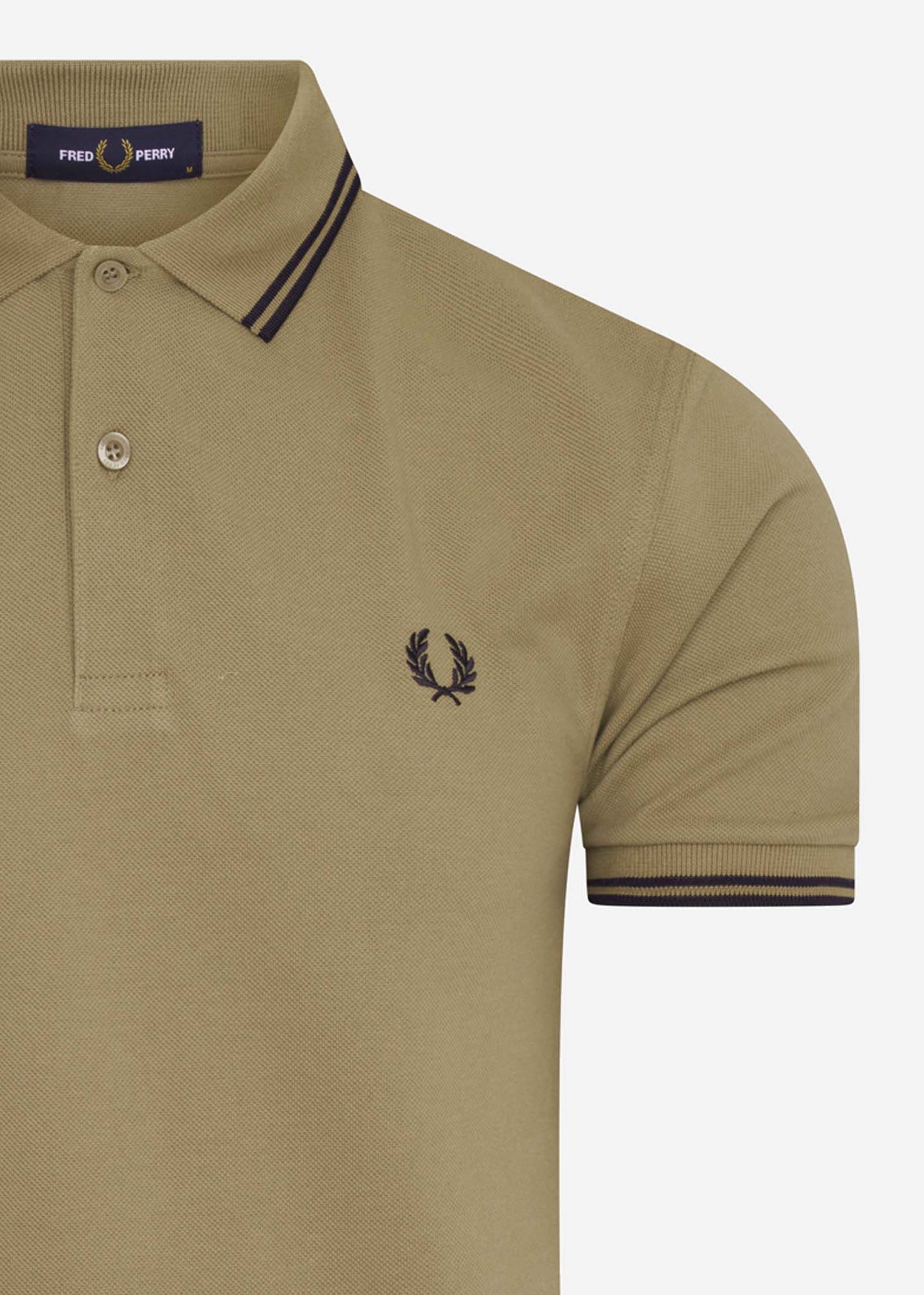 Fred Perry Polo's  Twin tipped aw polo - sage 