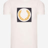 Fred Perry T-shirts Laurel wreath graphic t-shirt - snow white