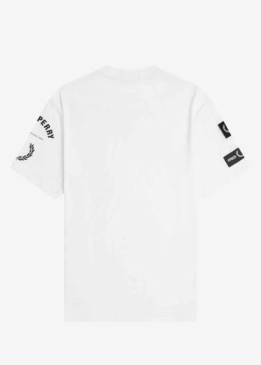 Fred Perry T-shirts Bold branding t-shirt - white