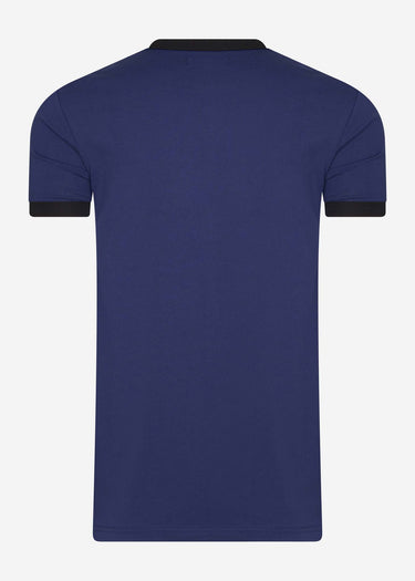 Fred Perry T-shirts Taped ringer t-shirt - french navy