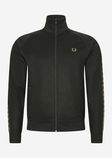 Fred Perry Vesten  Gold tape track jacket - hunting green