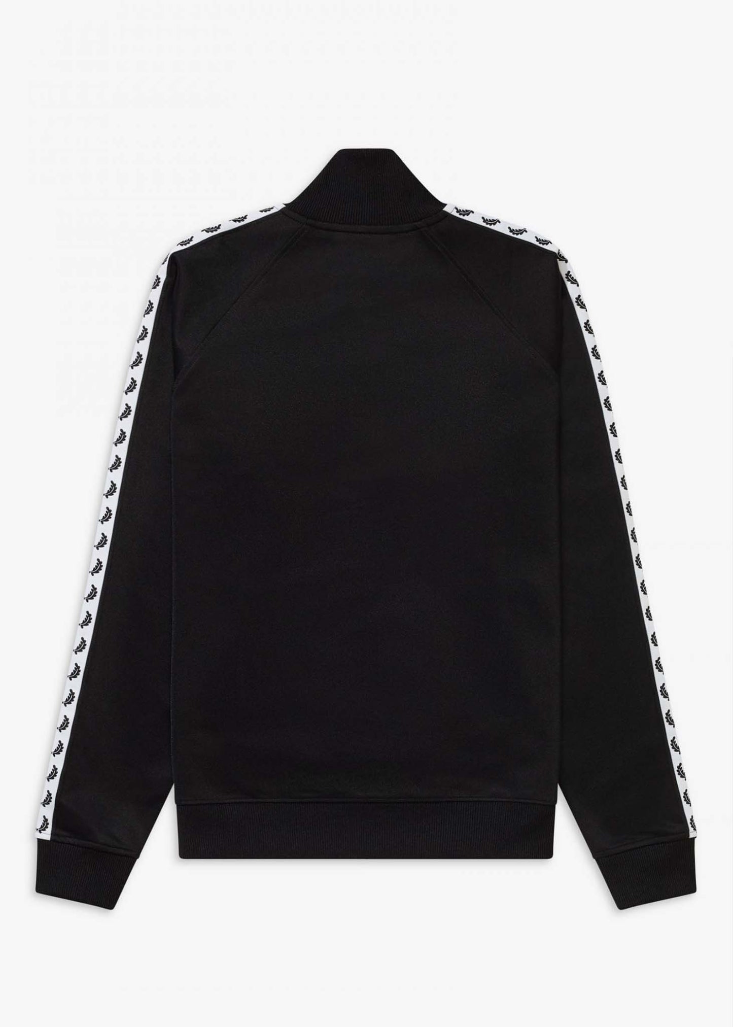 Taped track jacket - black