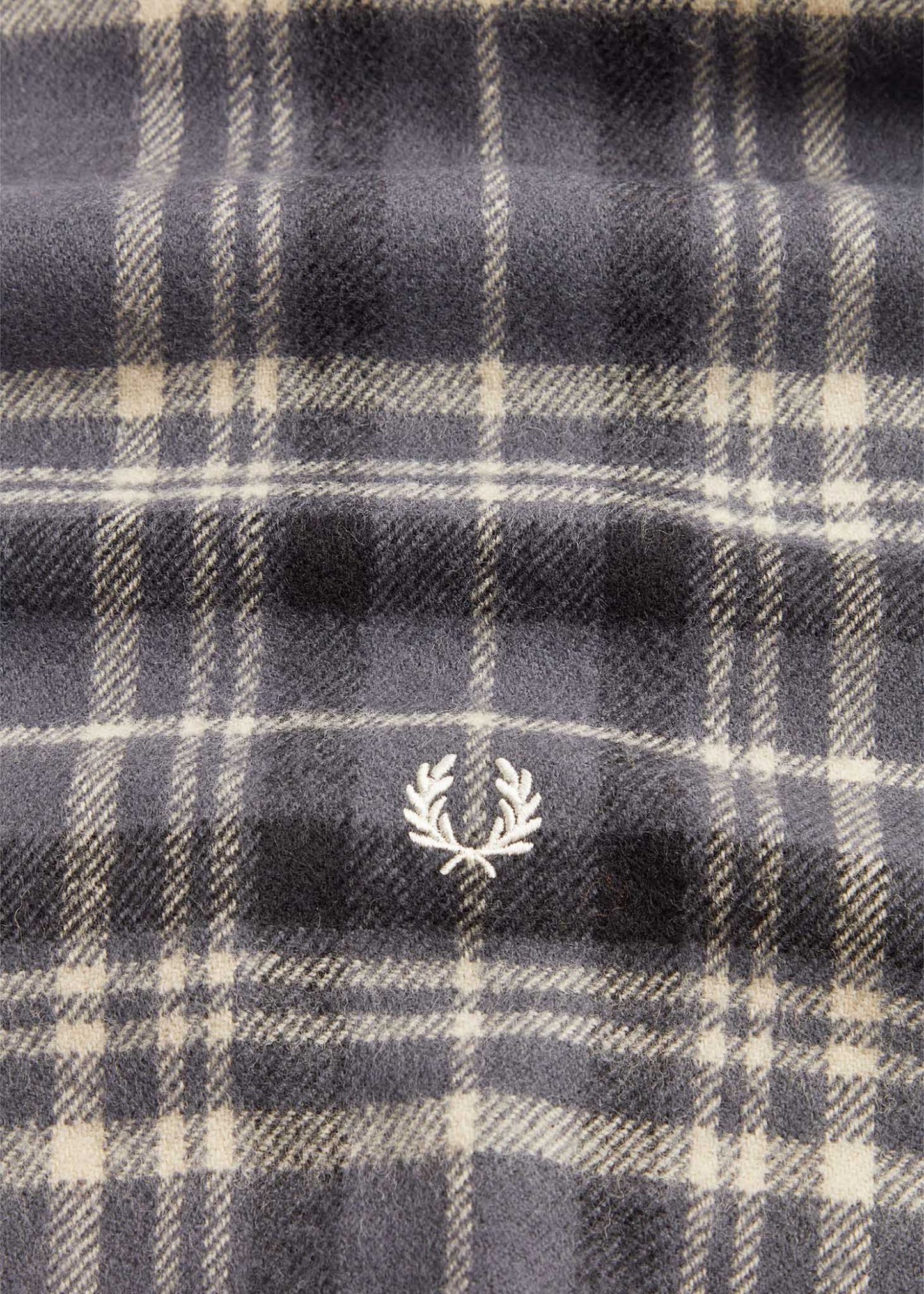 fred perry tartan scarf