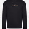 Fred Perry Truien Graphic sweatshirt - black gold