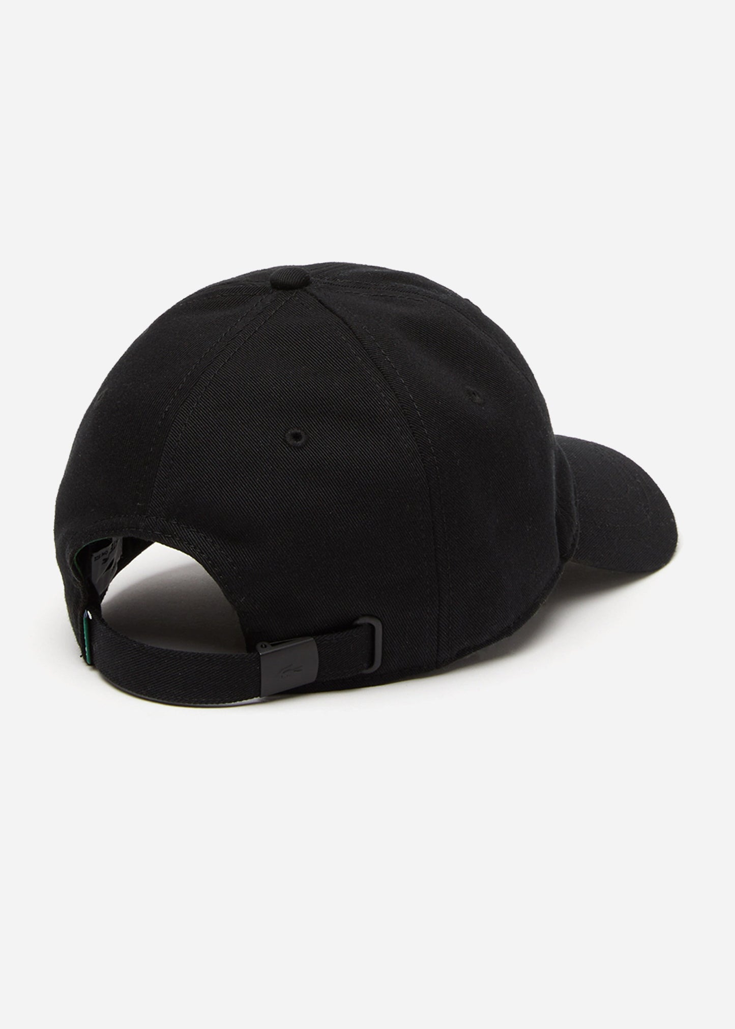 lacoste pet logo midden zwart