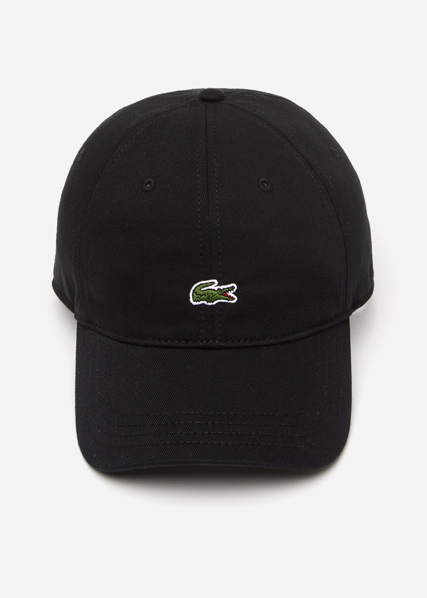 lacoste pet logo midden zwart