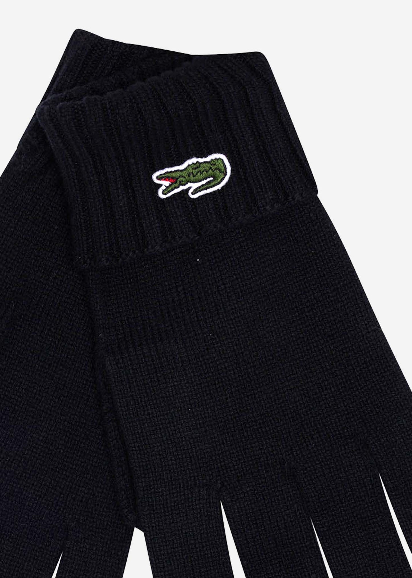 lacoste handschoenen zwart