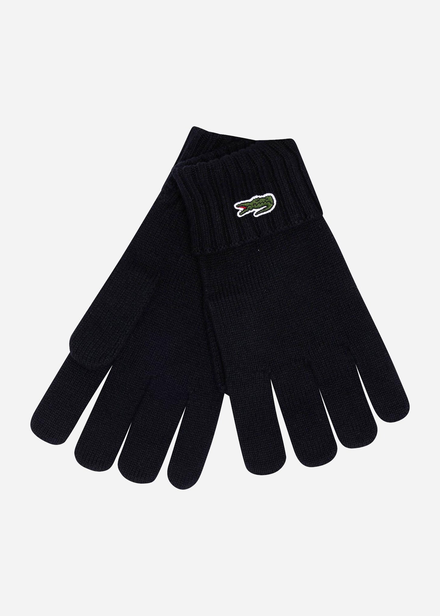 lacoste handschoenen zwart
