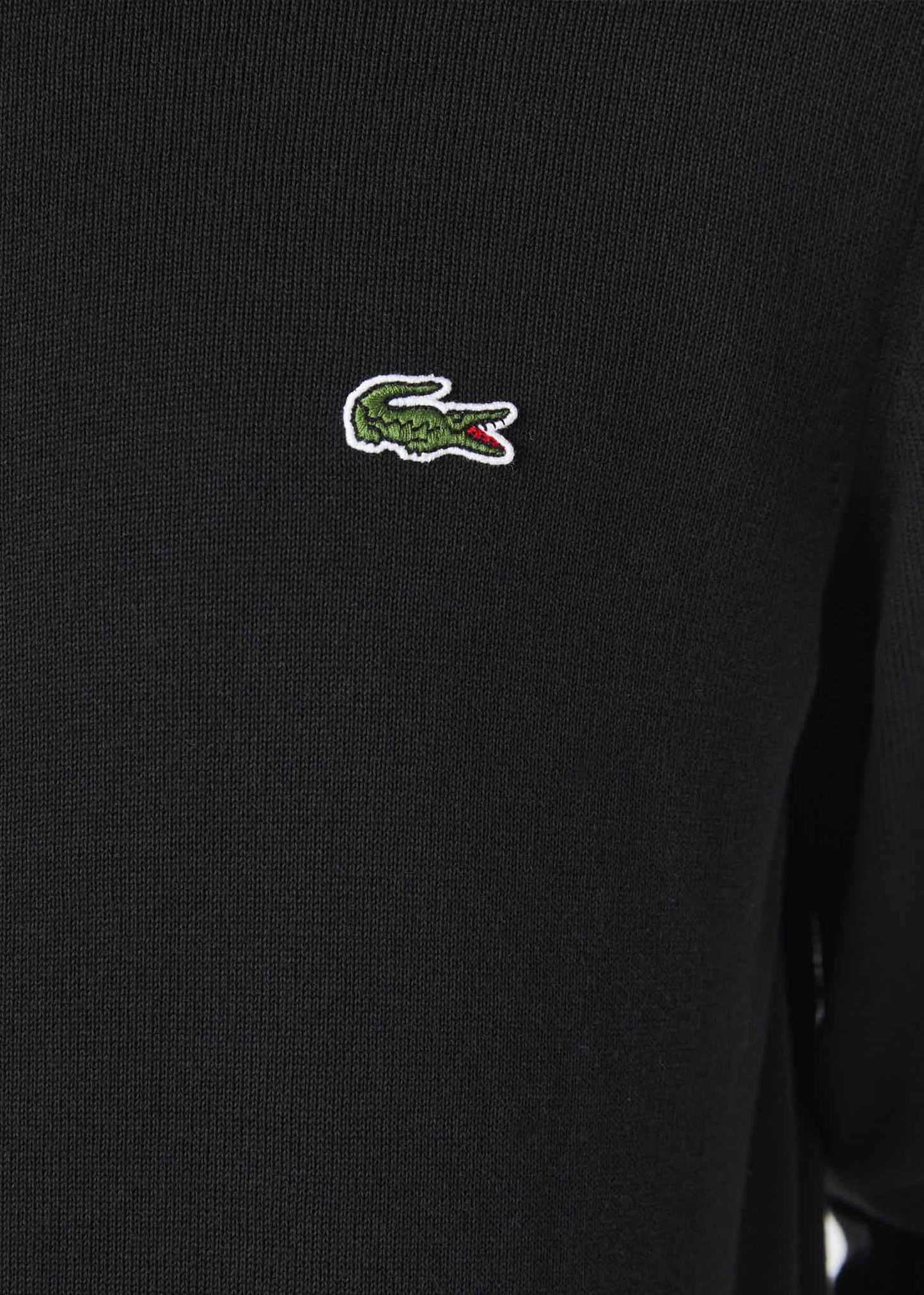Zip through sweater - black - Lacoste