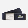 Lacoste Riemen Leather goods belt - navy blue