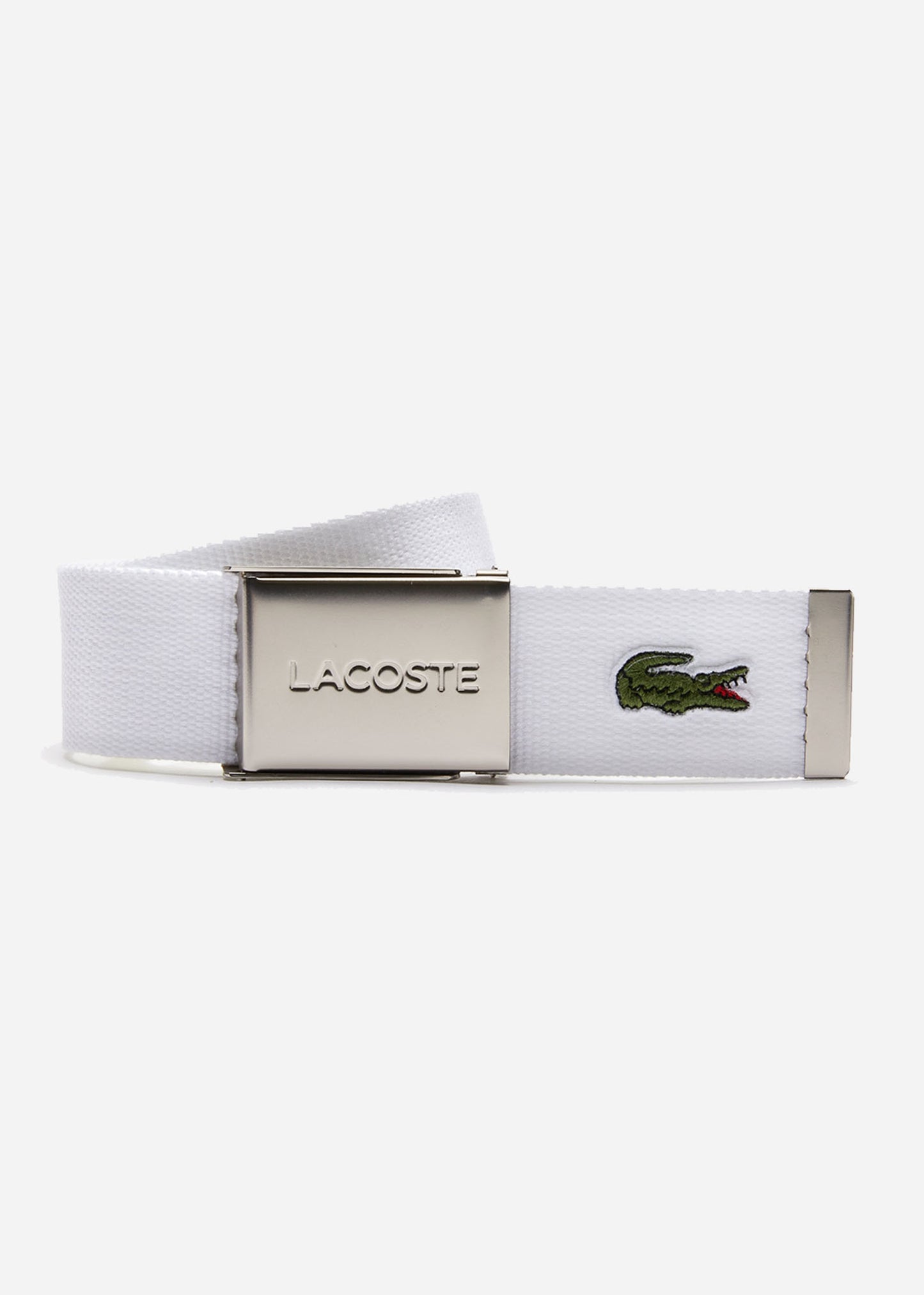 lacoste riem wit