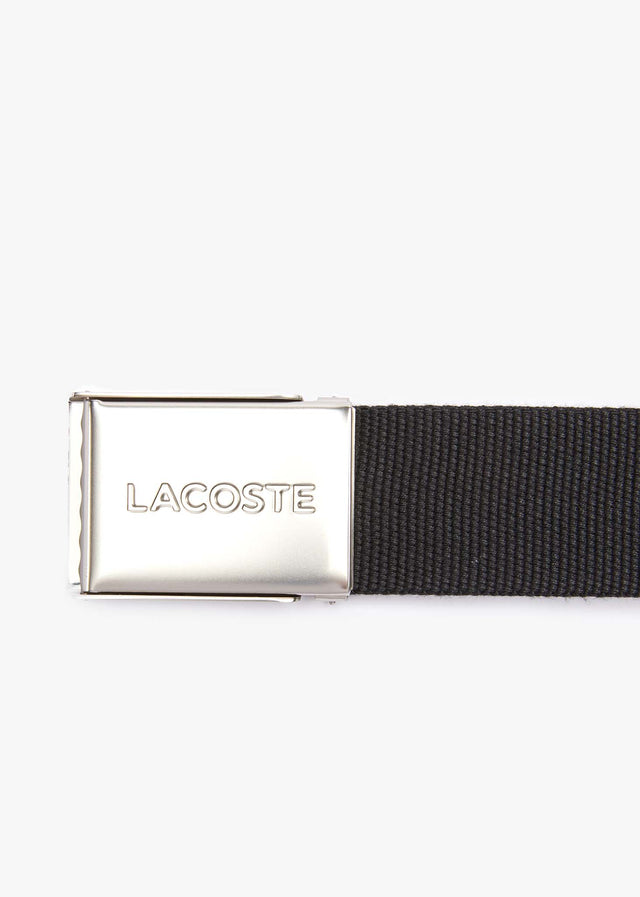 Lacoste Belts Leather goods belt - black