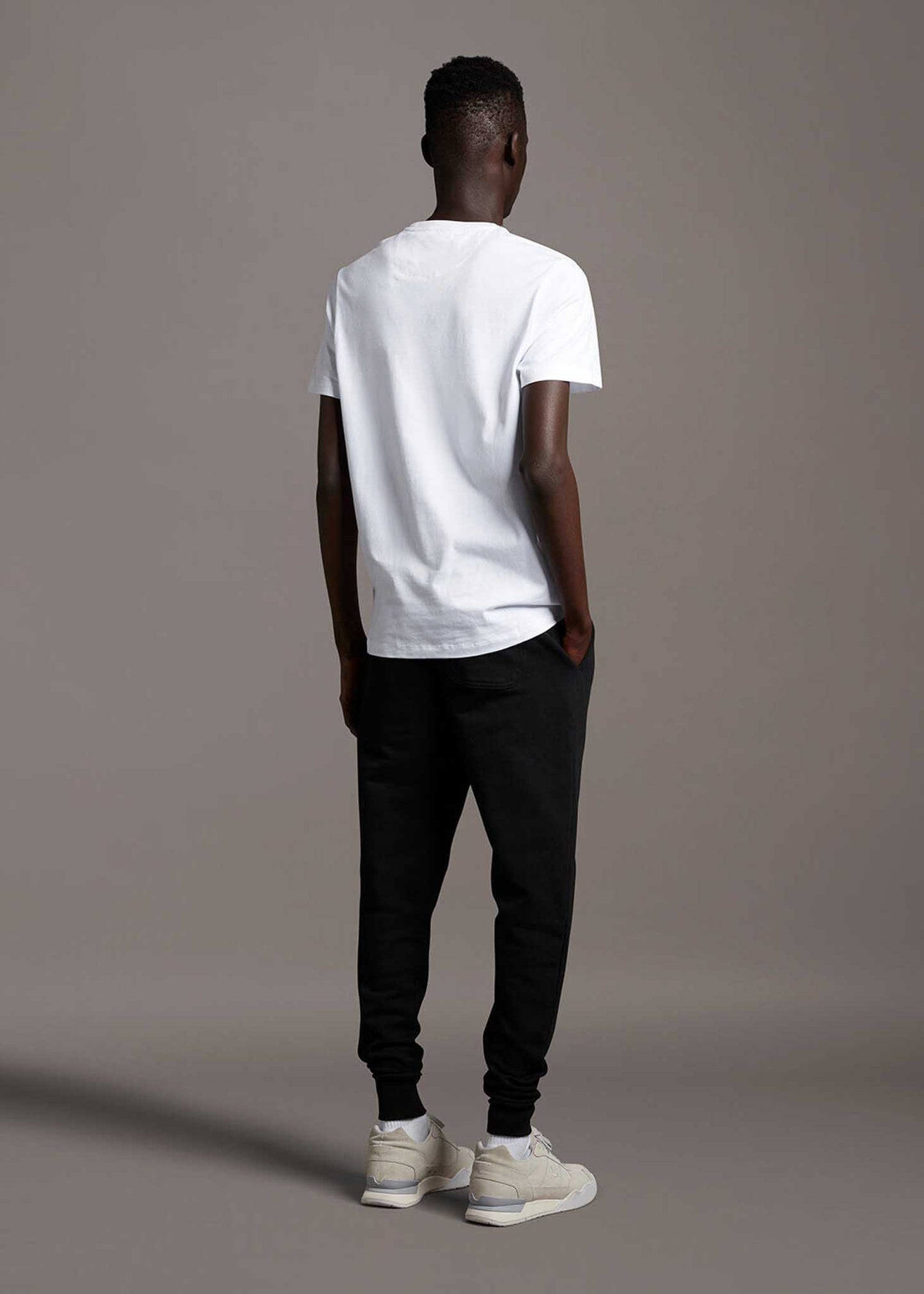 Skinny sweat pant - jet black