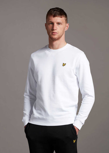 Lyle & Scott Truien  Crew neck sweatshirt - white