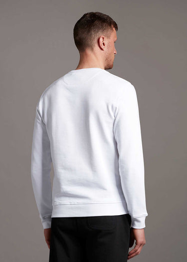 Lyle & Scott Truien  Crew neck sweatshirt - white