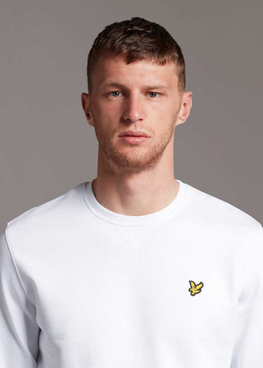 Lyle & Scott Truien  Crew neck sweatshirt - white