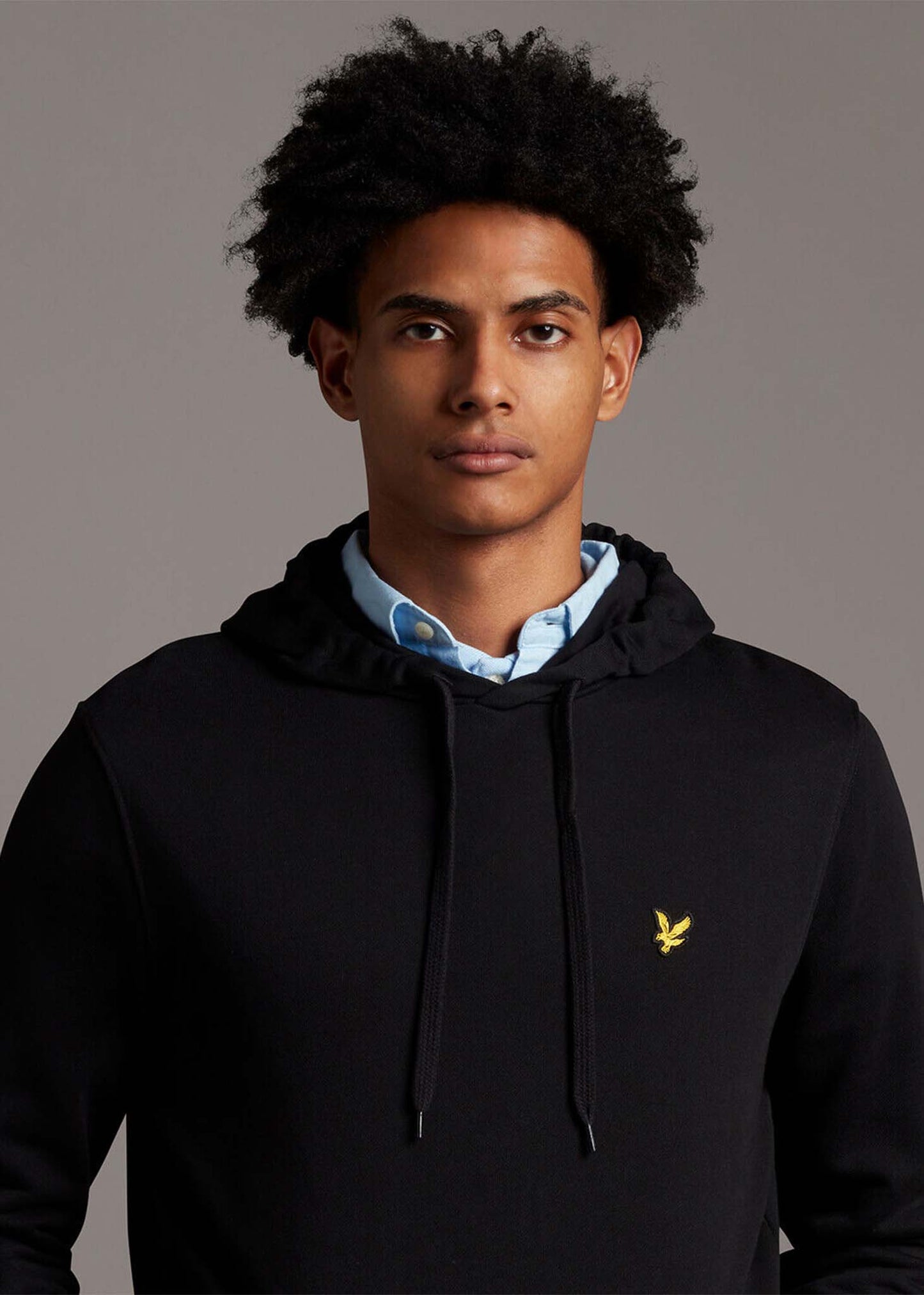 lyle and scott hoodie trui zwart