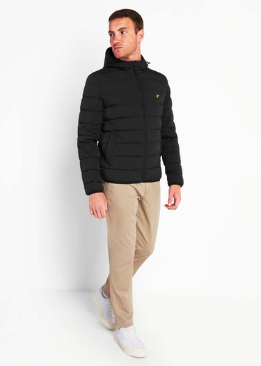 Lyle & Scott Jassen Lightweight puffer jacket - jet black