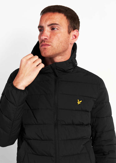 Lyle & Scott Jassen Lightweight puffer jacket - jet black